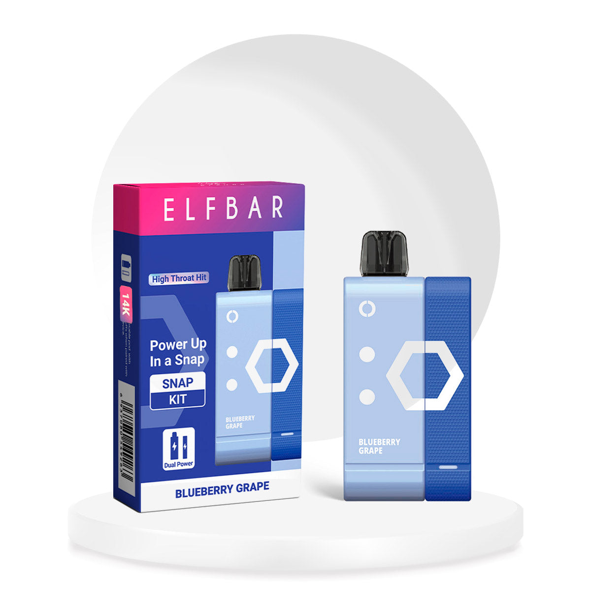 ELFBAR SNAP KIT - BLUEBERRY GRAPE