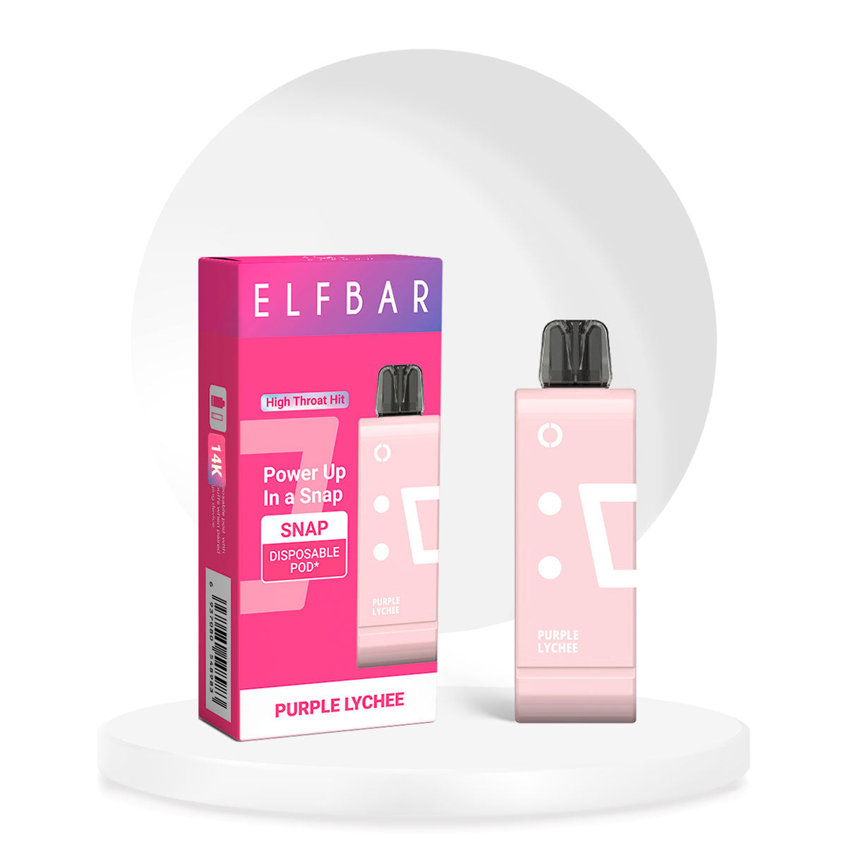 ELFBAR SNAP CARTRIDGE - PURPLE LYCHEE