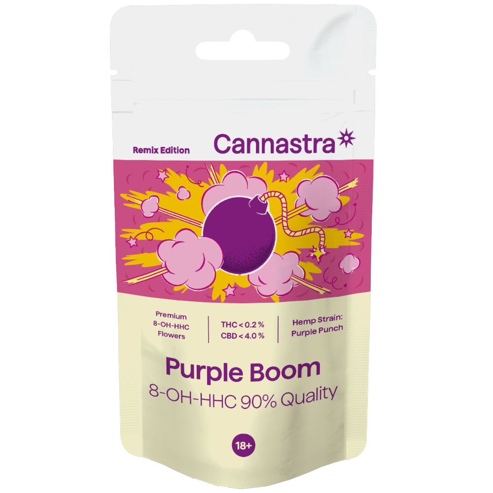 Cannastra - PURPLE BOOM - 8-OH-HHC Flower