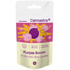 Cannastra - PURPLE BOOM - 8-OH-HHC Flower