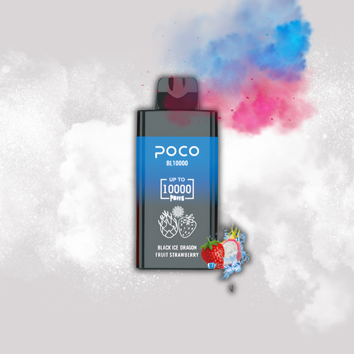 Poco BL10000 Black Ice Dragonfruit Strawberry 5%