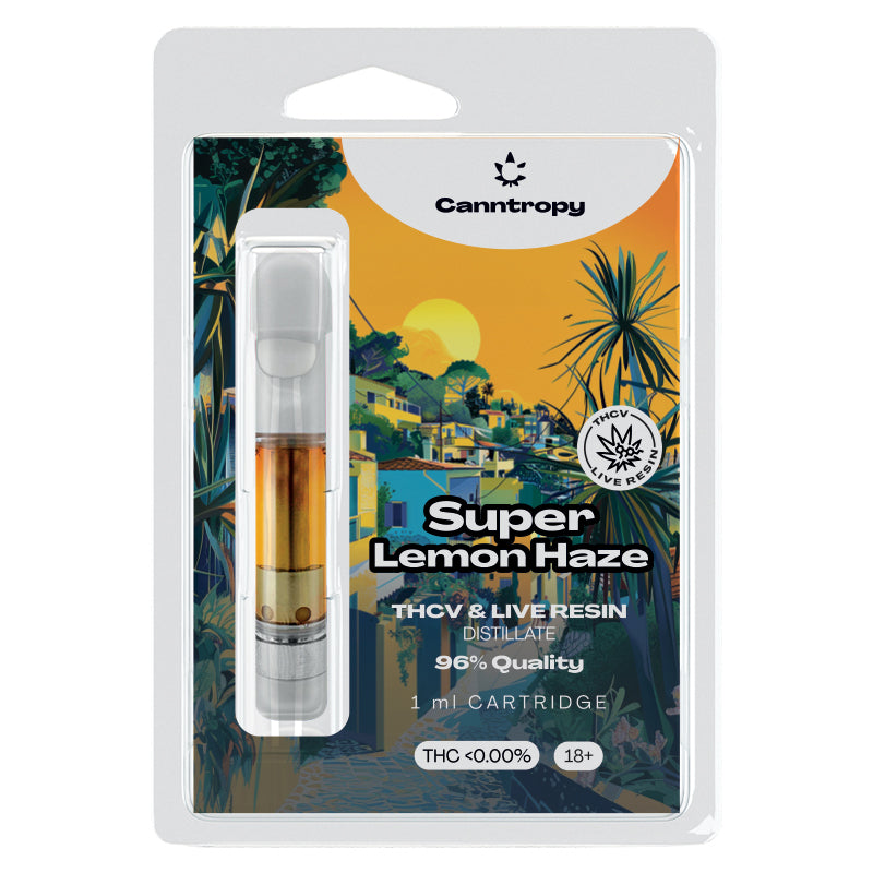 Canntropy - SUPER LEMON HAZE - THCV Cartridge