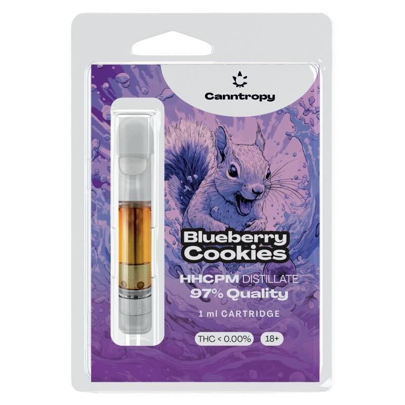 Canntropy - BLUEBERRY COOKIES - HHCPM Cartridge