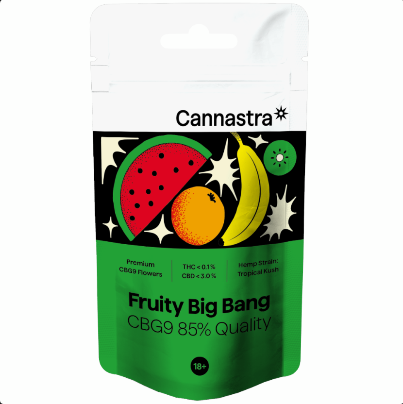 Cannastra- FRUITY BIG BANG - CBG9 Virág